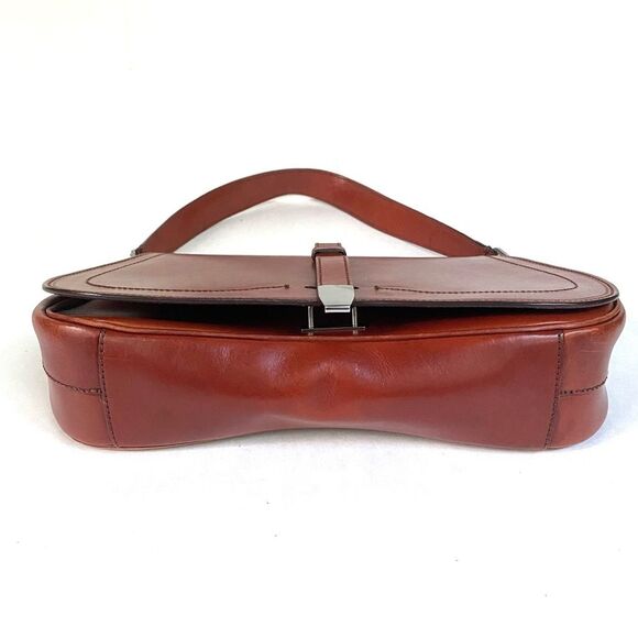 Prada Vitello England Shoulder Bag Cognac - Picture 11 of 11